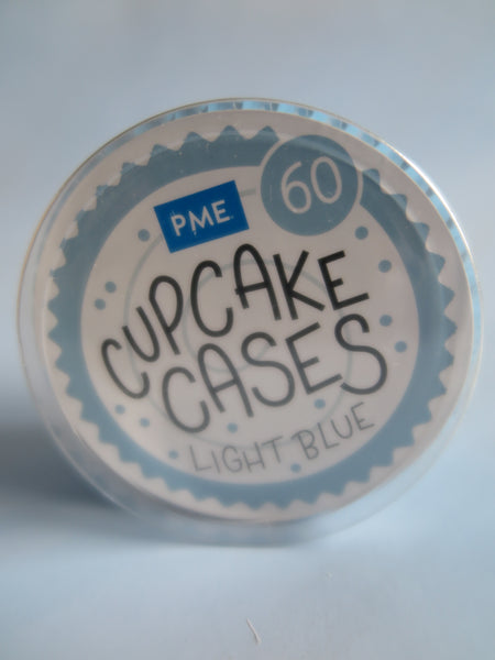 Cupcake vormpjes Lichtblauw